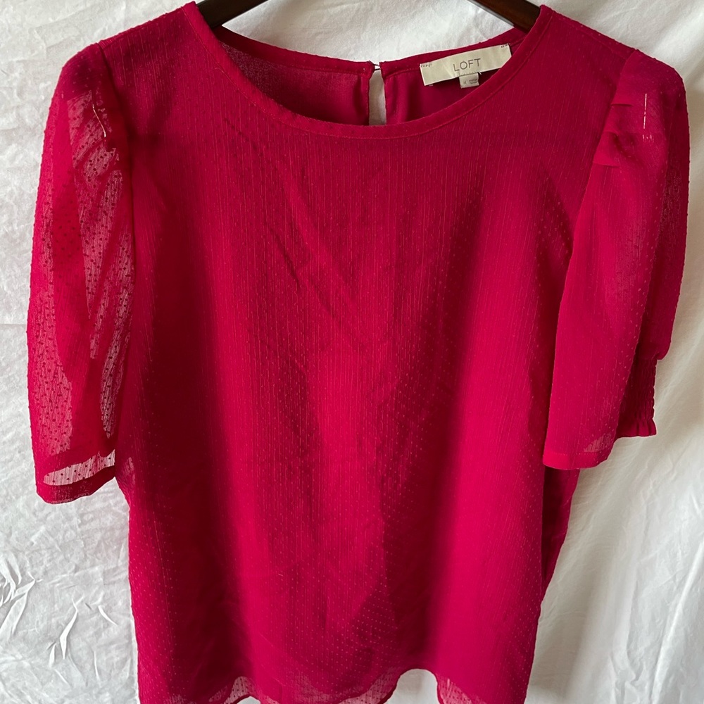 Loft top - Red size medium
